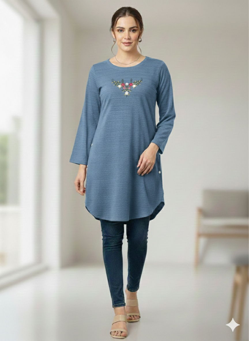 St018- Crush Floral Top