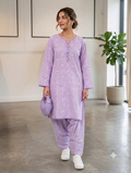 Cs059- Trending Heart Embroidered Shalwar With Shirt