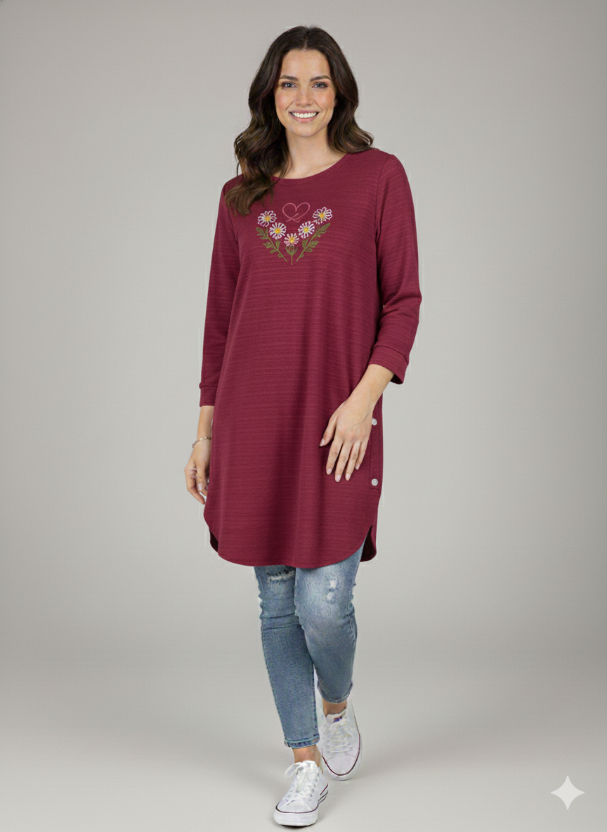 St016- Crush Floral Top