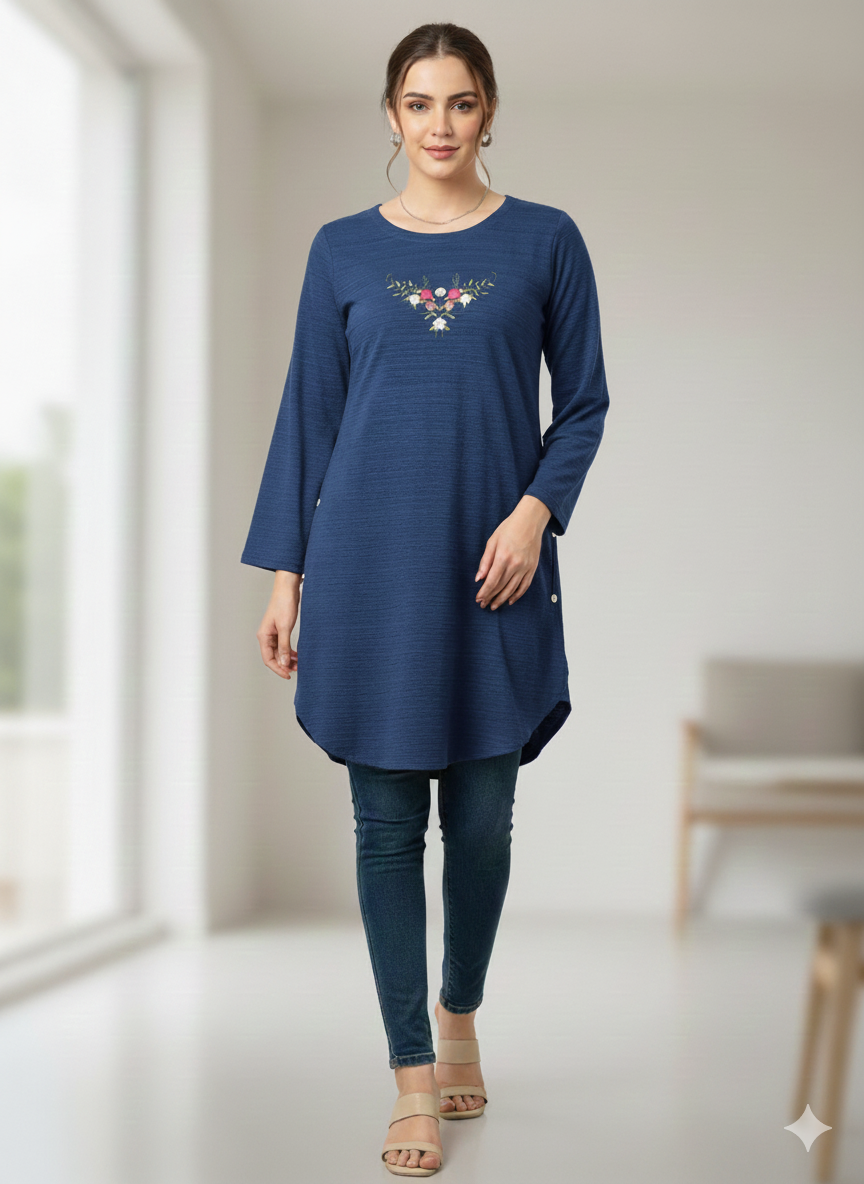 St018- Crush Floral Top