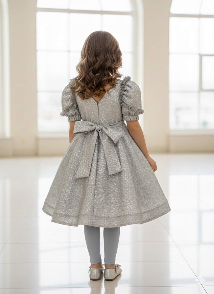 Ff004- Moonlight Floral Frock