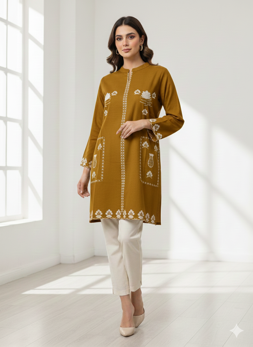 St019- Embroidered Pocket Style