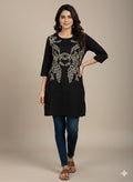 St036- Embroidered Floral Top