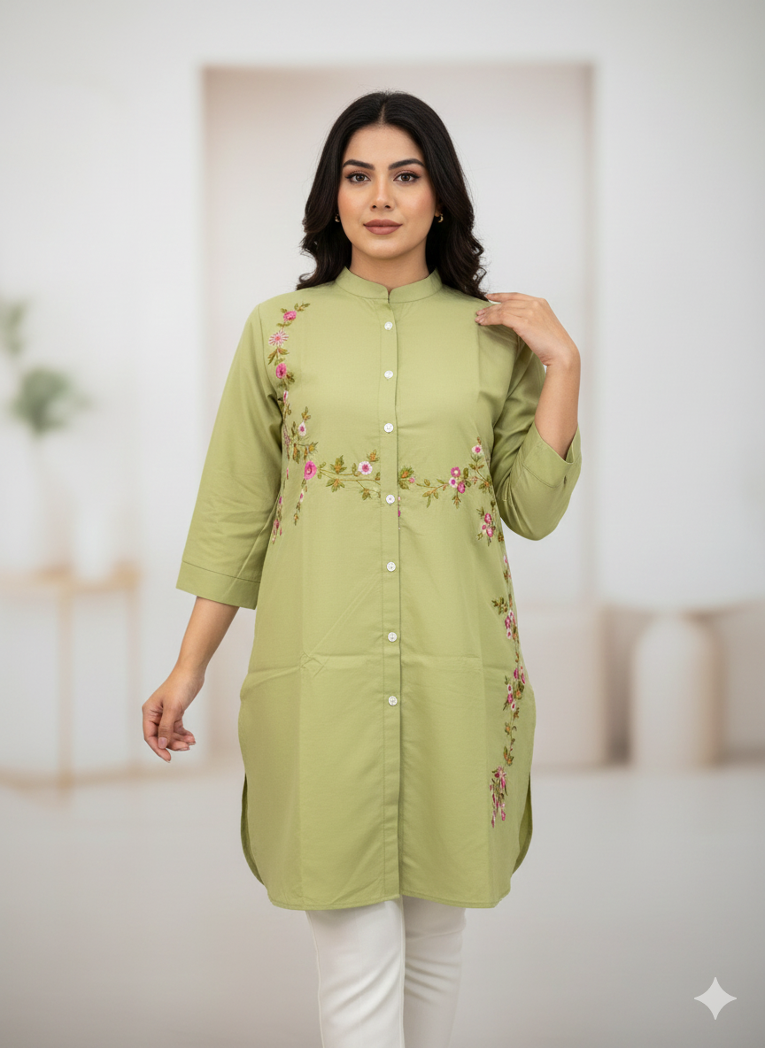 St013- Multi Floral Top