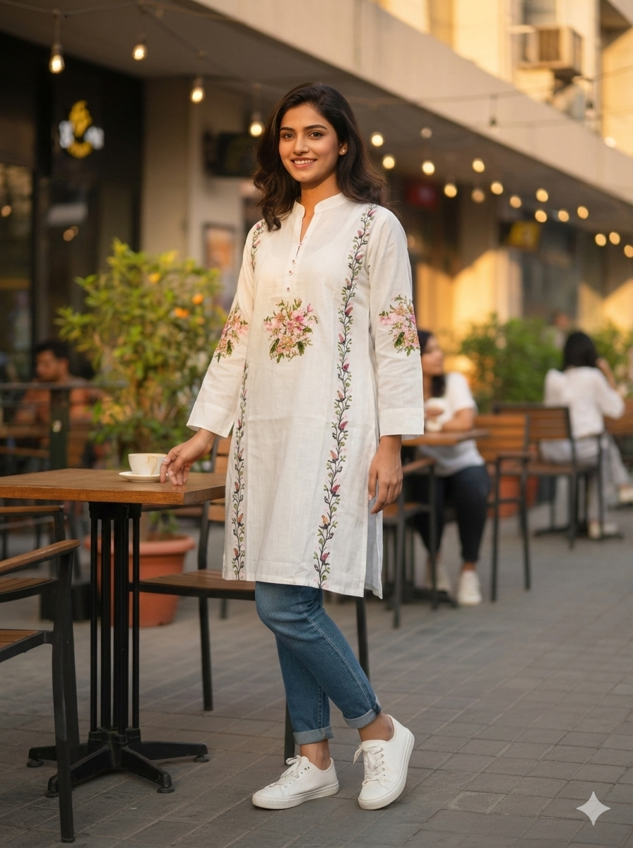 St009- Embroidered Viral Top