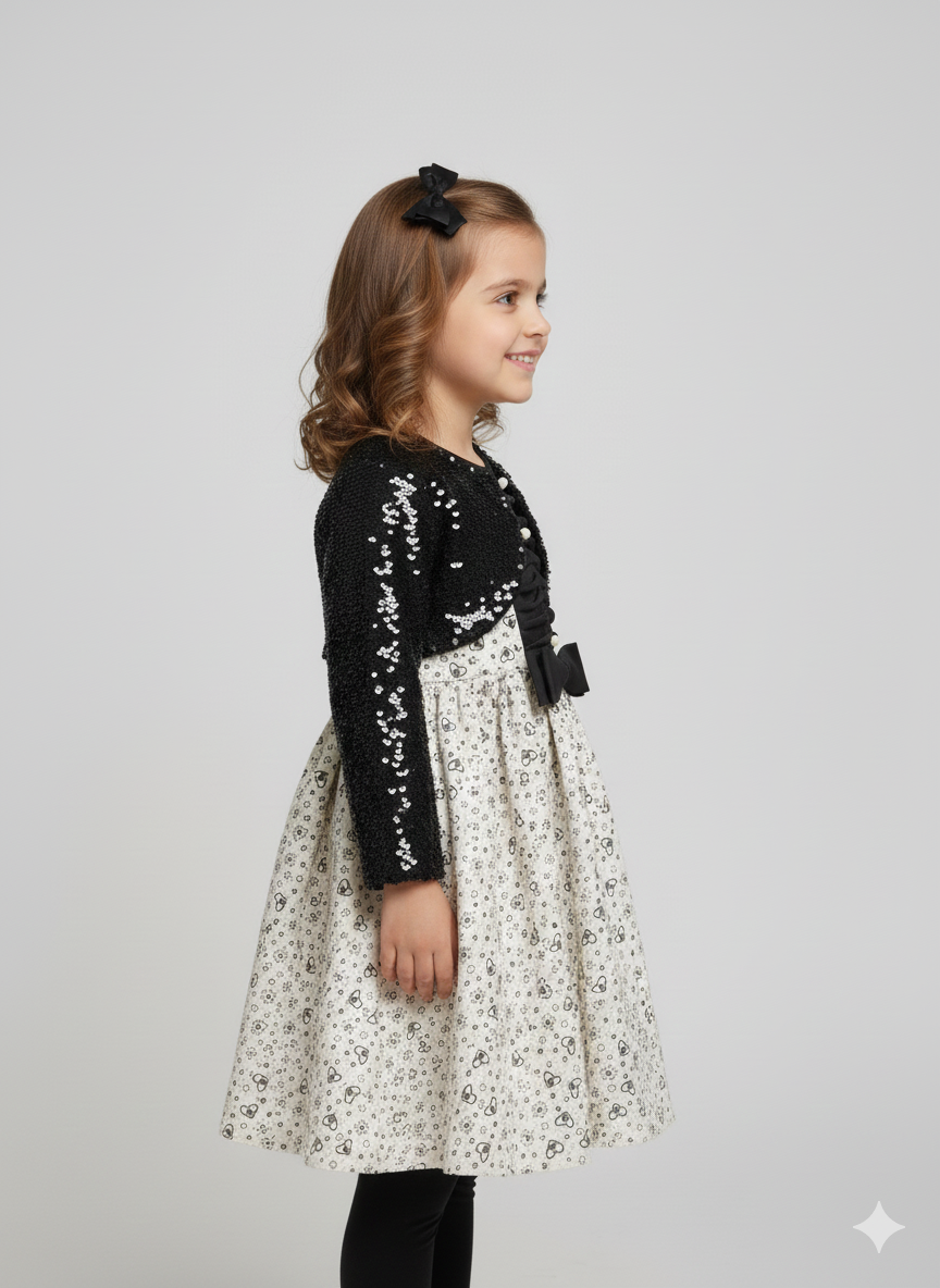 Ff007- Moonlight Frock with Koti