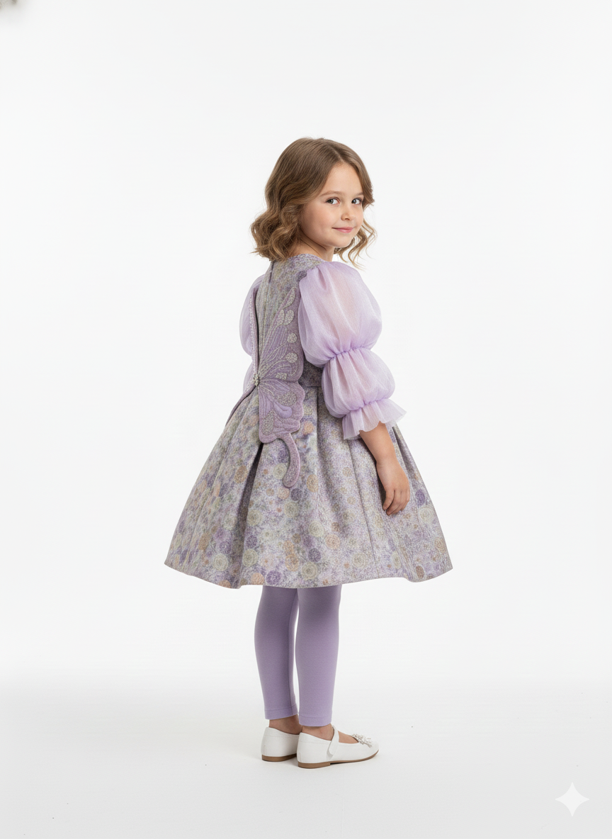 Ff001- Butterfly Moonlight Frock