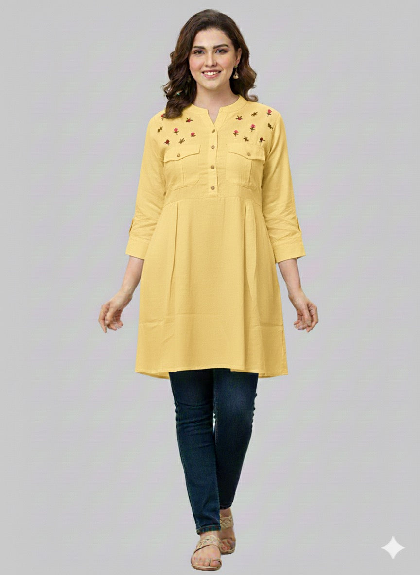 St032- Double Pocket Frock