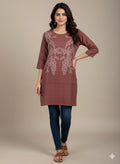 St036- Embroidered Floral Top