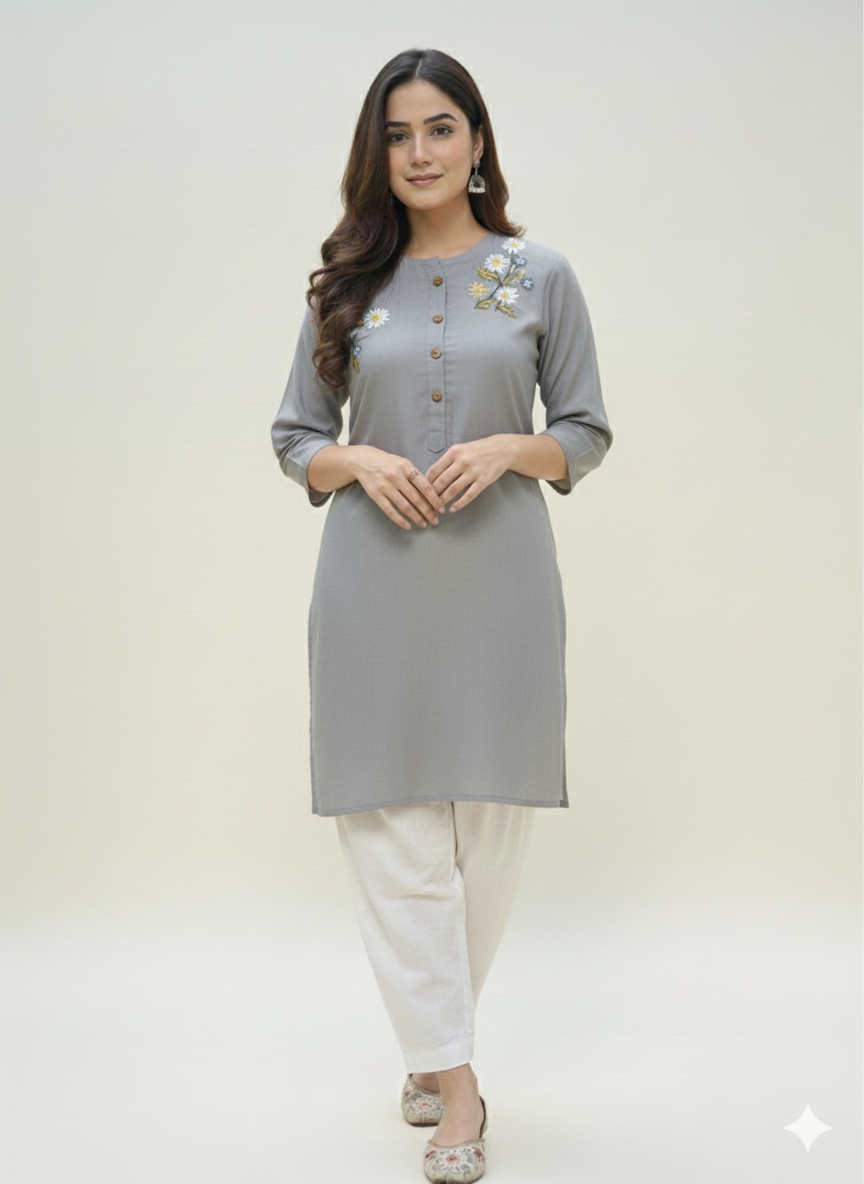 St021- Sunflower Pocket Top