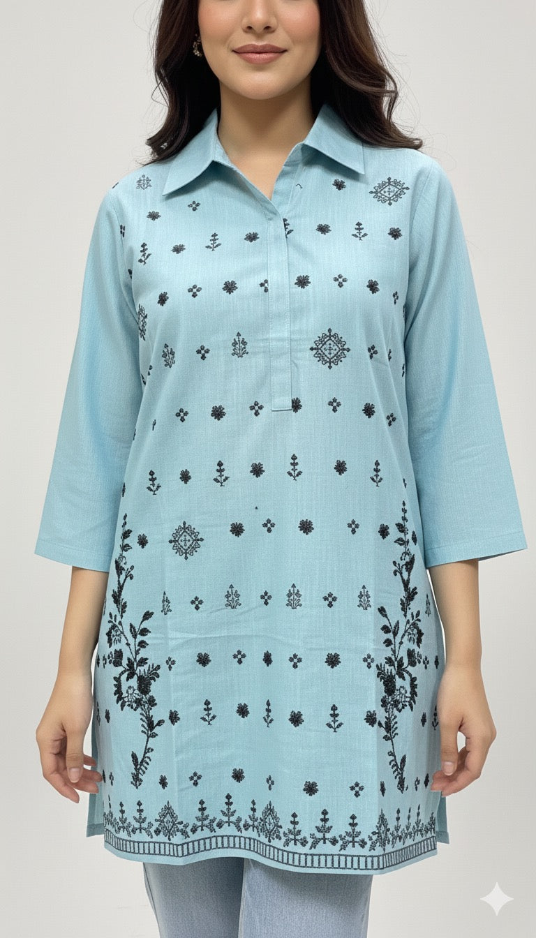 St004 - Sequence Embroidery Top