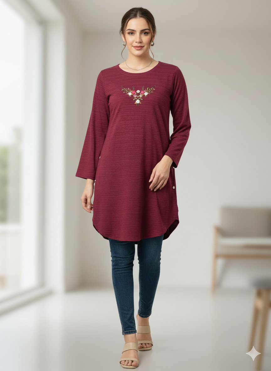 St018- Crush Floral Top