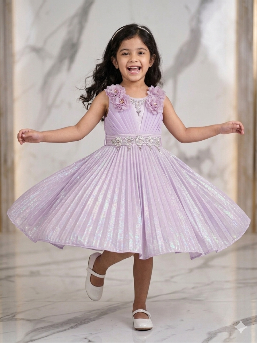 Ff025- Moonlight Barbie Frock
