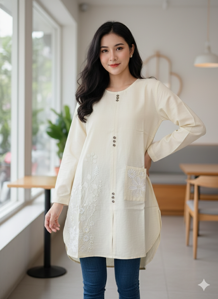 St031- Daman Pocket Top