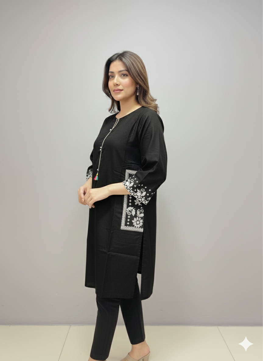 St014- Double Pocket Top