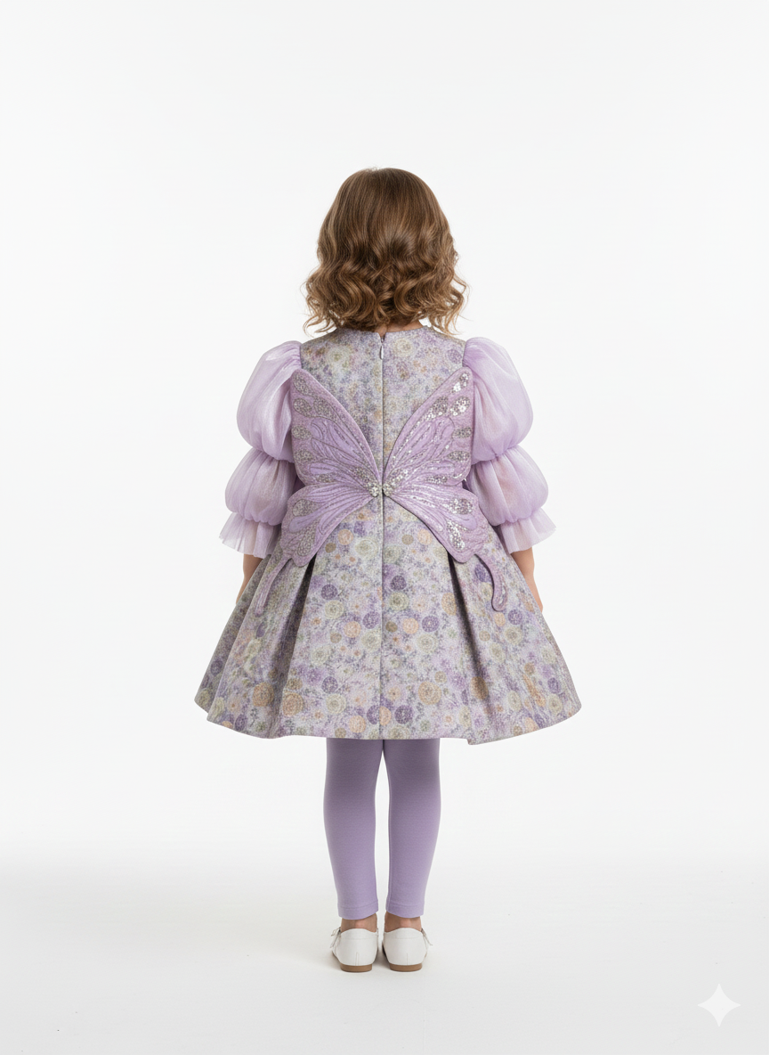Ff001- Butterfly Moonlight Frock