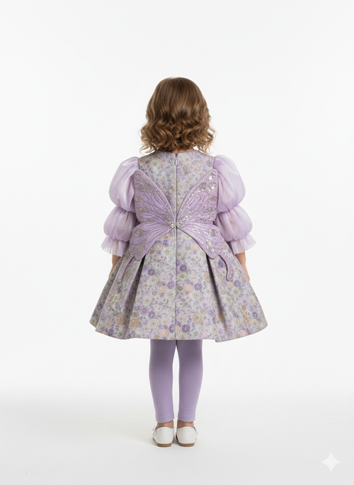 Ff001- Butterfly Moonlight Frock
