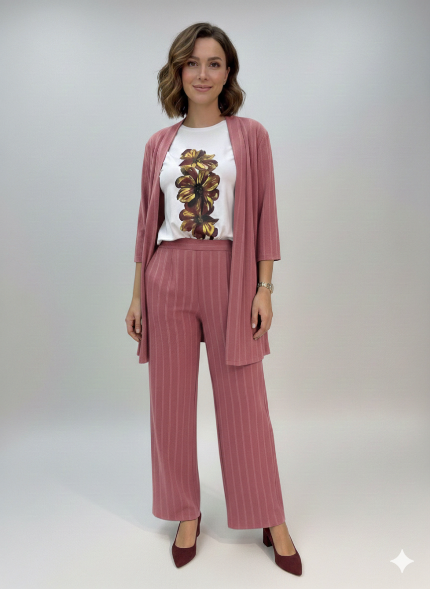 Cs020- Imported Grip Open Gown Style with Trouser