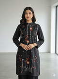 St071- Embroidered Floral Top