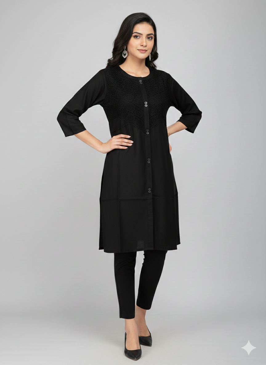 St078- ChikenKari Embroidered Top