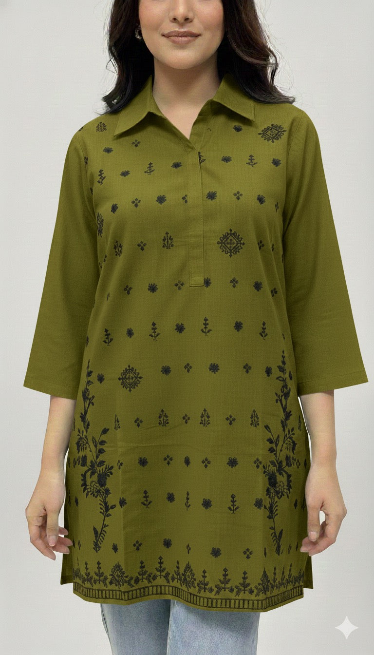 St004 - Sequence Embroidery Top