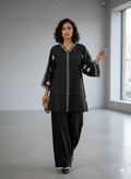 St005 - Royal Sleeves Embroidered Top
