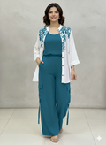 Cs012- Button Down Shirt with Inner and Cargo Trouser