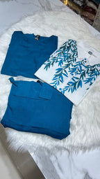 Button Down Shirt with Inner and Cargo Trouser