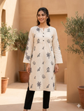 St137- Floral Embroiderd Top