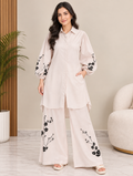 Cs062- Printed Floral Cordset