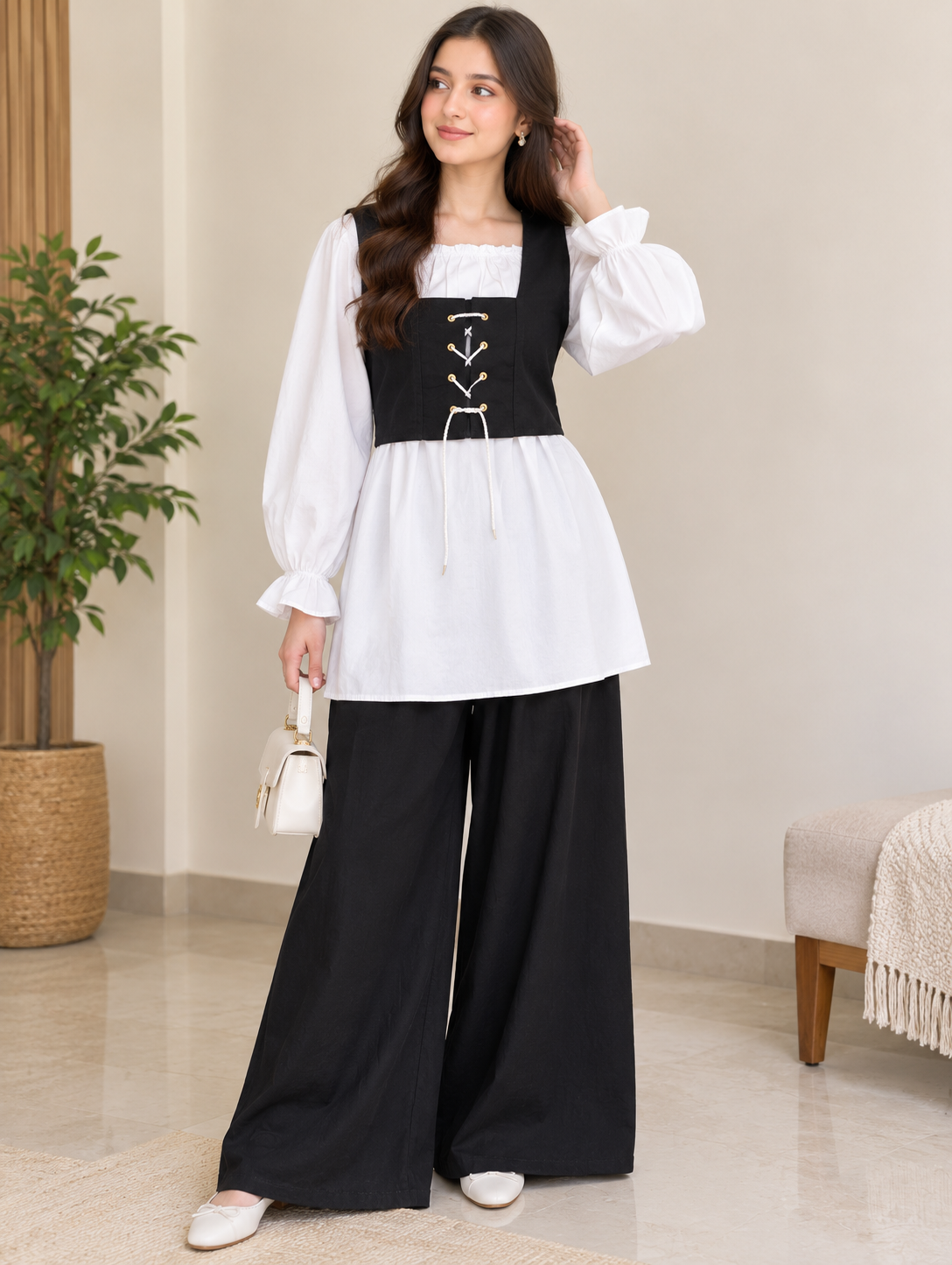 Cs064- Double Shirt With Trouser