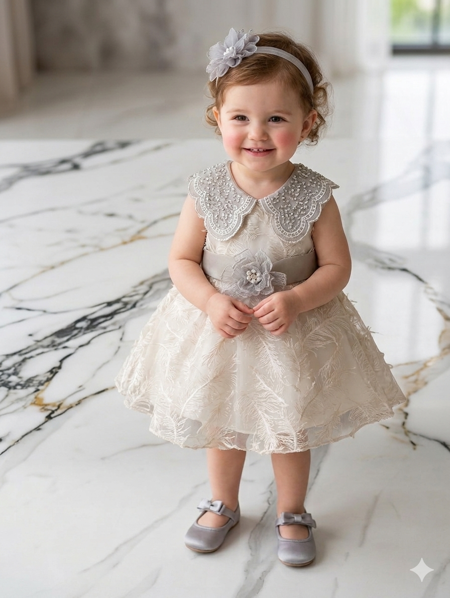 Ff018- Fairy Frock For Babygirl