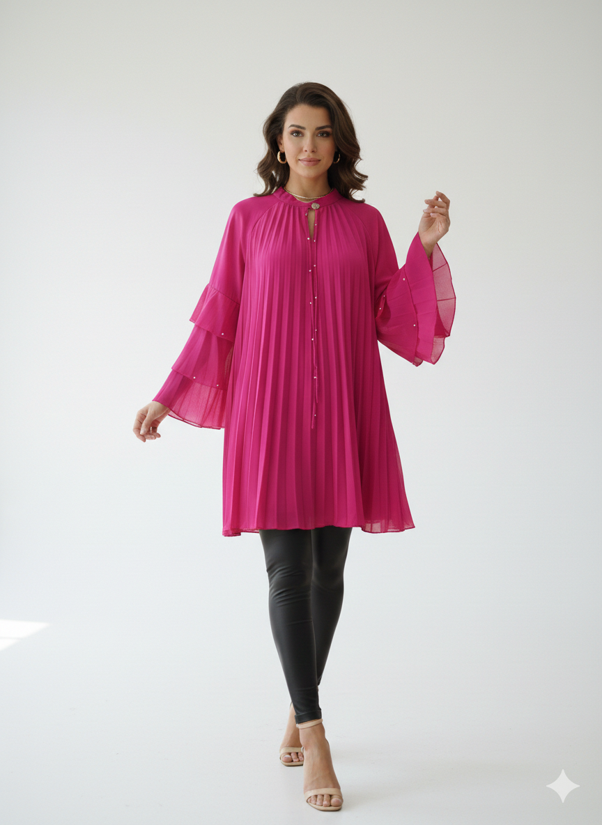 Gt022-Imported Grip Umbrella Sleeve Frock
