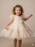 Ff017- Frill Frock For Babygirl