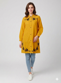 St053- Floral Embroidered Top