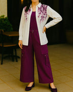 Button Down Shirt with Inner and Cargo Trouser