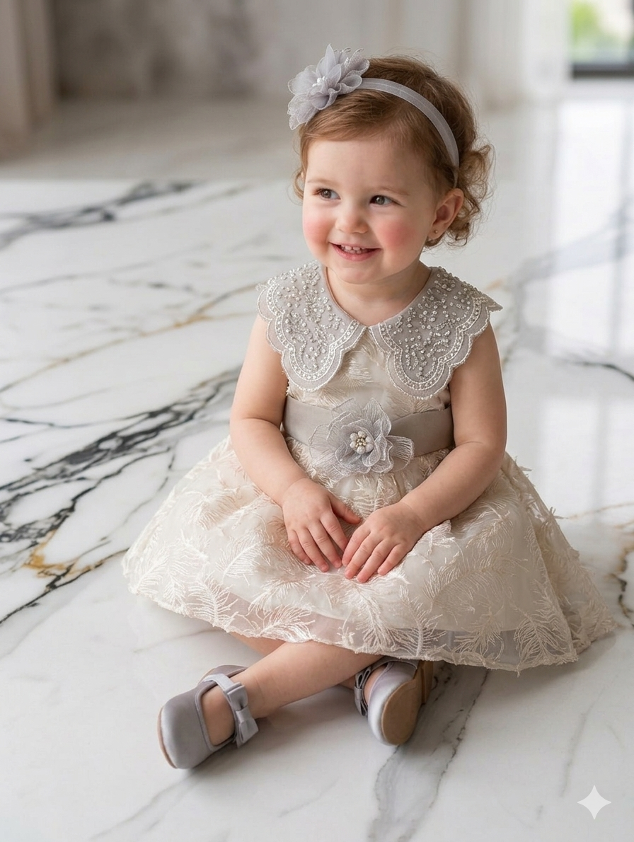 Ff018- Fairy Frock For Babygirl