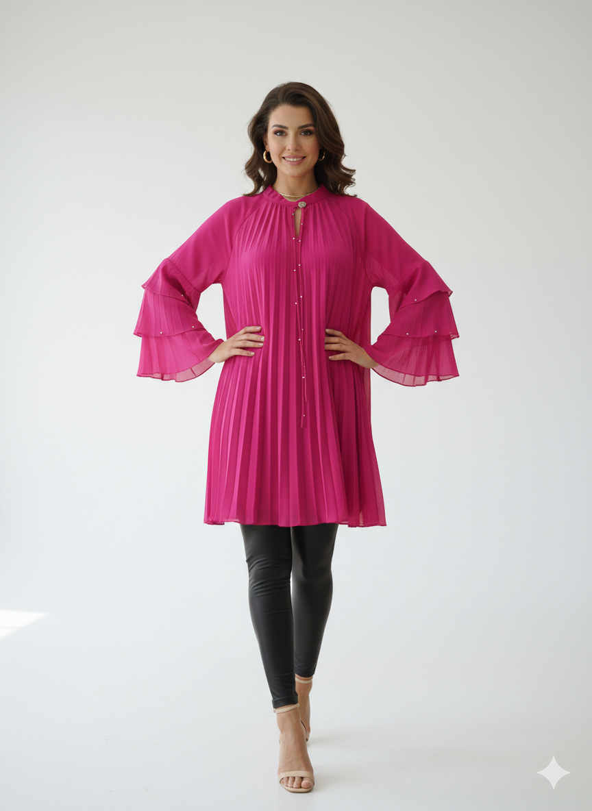 Gt022-Imported Grip Umbrella Sleeve Frock