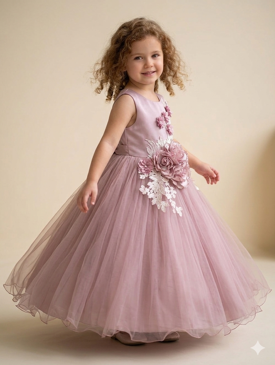 Ff037- Net Frill Fairy Frock