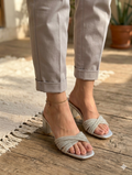 Sh006- Block Heel Cross String Chappal